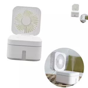 3in1 에어미스트 선풍기 가습기 LED 무드등 3단계조절