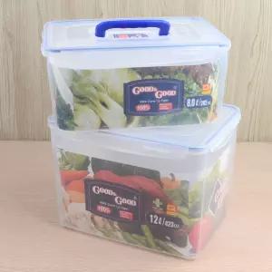 굿앤굿칸 굿앤굿 손잡이 핸디락 밀폐용기 8 12L 8L 반찬통