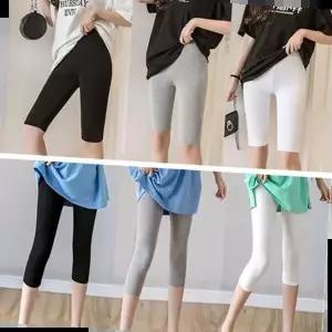 여성레깅스 모달 5부 7부 얇은 데일리 레깅스 3종 204880 1세트