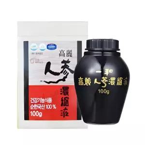 진웰스 일화고려인삼농축액 100g +쇼핑백 건강식품 인삼 진액 액기스 구정 설날 명절 설 선물세트
