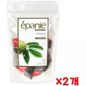 천연원료 허브뜨레 그라비올라 10티백 X 2개 삼각티백차 허브차