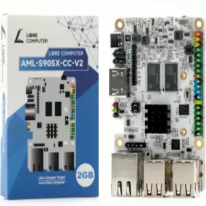 리브레 컴퓨터 고구마 싱글 보드 ARM SBC AML-S905X-CC-V2 2GB 파이 PC 대안