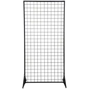 네트망파티션 접이식 폴딩 00 휀스 스탠드 화이트 철망 선반 40 전시대가벽
