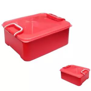 유바라 타파웨어 반찬통 김장통 냉장고용기 밀폐 보관통 사각 김치통 5.8L 대용량