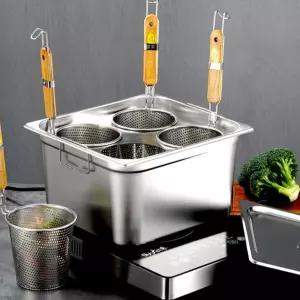 업소용 해면기통 냄비 우동 국수 6구 삶기 파스타 면 인덕션 해면기 면통 오