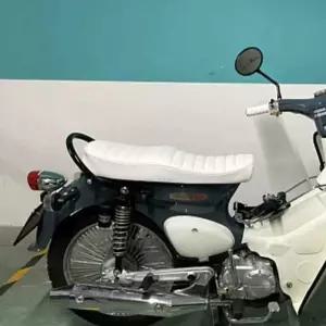 슈퍼커브 2인 시트 안장 쿠션 텐덤 튜닝 애벌래 커스텀 검정