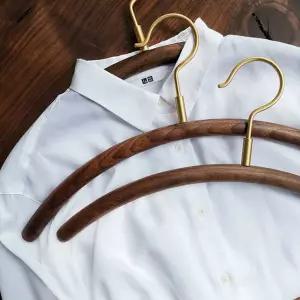 원목 옷걸이 나무 호텔 북미 호두 가벼운 레스토랑 럭셔리 가정용 대형