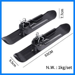 스노우 스키 세트 훈련용 사이클링 스키 썰매 휴대용 어린이 밸런스 스쿠터 스키 리조트용 골프 카트 유모