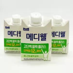 메디웰 고단백 활력 플러스 60팩 뼈 관절 환자영양식 단백질 식이섬유 고령자 락토프리 영양식