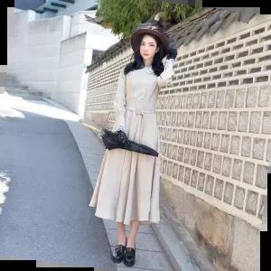 1940s 베이지감성 경성의복 개화기 의상