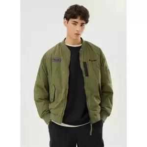 르꼬끄 (40% OFF) [백야드빌더 x ] 경량 봄버 리버시블 패딩 자켓 남녀공용 (QP423CPDO3_KAK) 326456