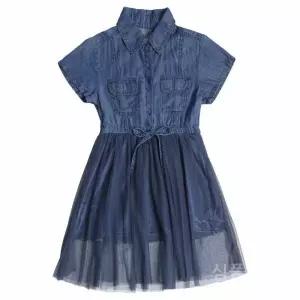 모녀원피스 데님 여행옷 커플룩 휴양지 모녀룩 맘커플룩 휴가 여름 반팔 가족모임 여행