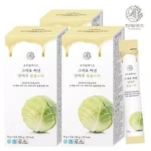 트리밀데이즈 그대로 짜낸 양배추 벌꿀스틱 15포 3박스