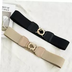 허리벨트 정장 원피스 포인트 스판 허리띠 스판벨트 여성
