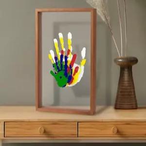 손바닥 액자 핸드프린트 손자국 공예 추억만들기 인테리어