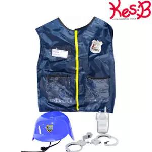 경찰모 어린이 경찰관 경찰복 아동 경찰관 코스튬 조끼