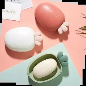 물빠짐케이스 위즈템 당근 비누받침대