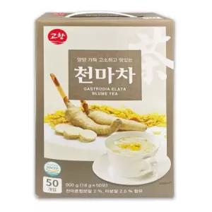 고향 천마차 50개입 -TJ 마차 천마 천마티 티 차 온차 냉차 티백 가루차