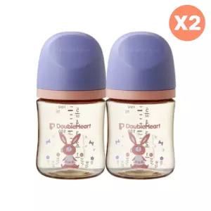 더블하트 신생아 PPSU 젖병 160ml 트윈팩 래빗 2개 BNA