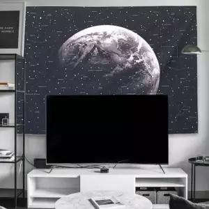 하늘 빛나는 패브릭 포스터 L 대형 별이