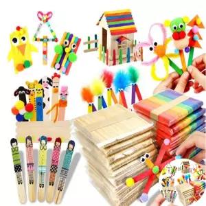 하드바 하드스틱 원목 나무스틱 (대) 나무색/칼라혼합