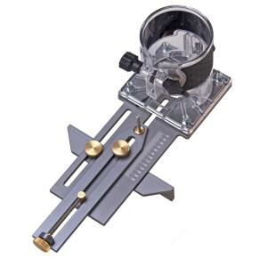 전기 핸드 트리머 용 원형 커팅 지그 우드 라우터 밀링 서클 슬롯 트리밍 머신 DIY 목공 도구