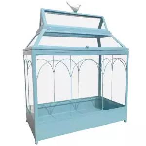 실내온실 화분 정원 간이 소형 농막 테라스 식물 화단