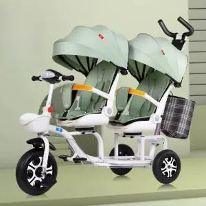 쌍둥이 유모카 2인용 2인 접이식 자전거 레귤러 절충형 2인승