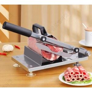 가정용 육절기 냉동 절단기 등심 블레이드1 고기 안심 탁상 대패 스텐 정육 자동