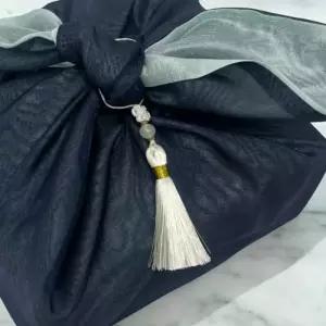 살림냥냥 한복 노리개 키링 화이트 미니노리개