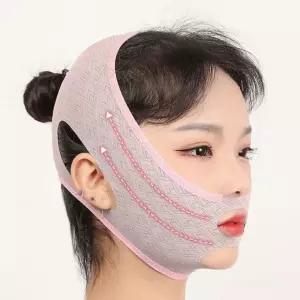 깜도리3 리프팅 밴드 얼굴리프팅 이중턱 브이밴드 마사지 롤러 밴드 턱 리프팅 테이프 턱살