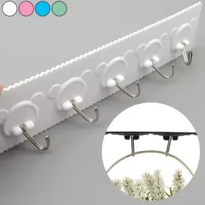 어린이집 유치원 부착식 가방 옷 수건걸이