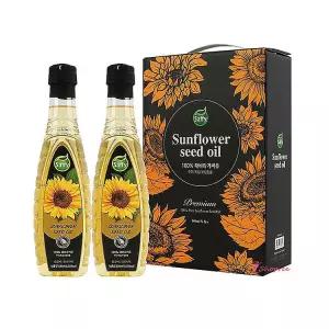 해바라기씨선물세트 명절 기름2병세트bcd519