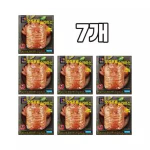 목우촌 오메가3 오리훈제 슬라이스 180G x 7개 아이들반찬