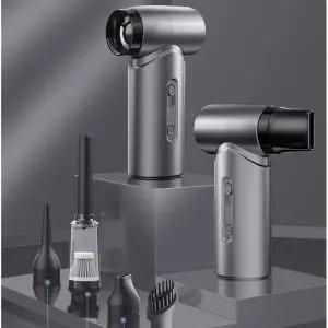 초강력 무선에어건 송풍기 차량용 휴대용 청소기 선풍기 캠핑 KC