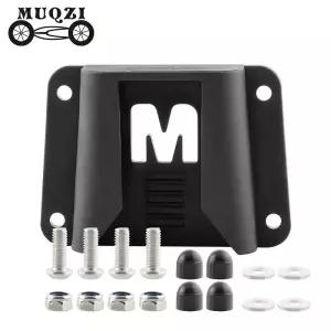 Brompton 가방 MUQZI 전면 캐리어 마운트 어댑터 자전거 앞 블록 브래킷 (나사 접이식 액세서리