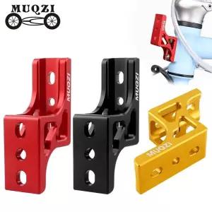 MUQZI Brompton DAHON 자전거 가방 캐리어 레이즈 어댑터 접이식 프론트 라이징 마운트 홀더
