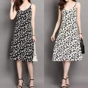 핫바 [브리치] HOTBBA / 끈나시 플라워 무늬 원피스 URD 023 3086063