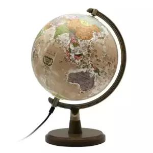 코스트코 서전 LED 브라운 지구본 21cm USB타입