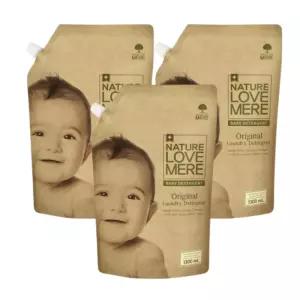 네이쳐러브메레 아기세제 오리지널 리필형 1300mlx3팩