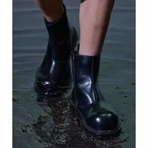 DRAW FIT 볼티드 첼시 레인부츠 [BLACK] 234352