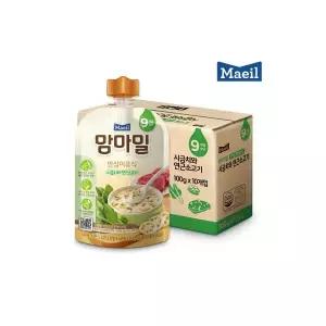맘마밀 시금치연근 100g 20팩/이유식