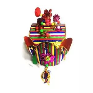 효성사 꼭두각시 족두리 한복노리개 한복머리띠 웨딩족두리 민속 민속고유