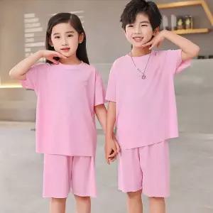 [보리보리/재한 주니어]재한 아동 반팔 상하복세트