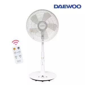 대우 BLDC 12단 스탠드 선풍기 리모컨 타이머 가정용 저소음 수면풍 DEF-BC1400