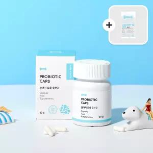 본아페티 강아지 면역력 유산균 60정 2개관절 다이어트 사료 100g연어사료 100g 본아페티 강아지 면역력 유