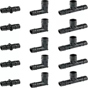 15팩 EFIELD 12 폴리PPSU PeA 확장 전용 커플링 PPSU1960032 피팅 티 Pe 번들 튜브파이프 A 팔꿈치 T