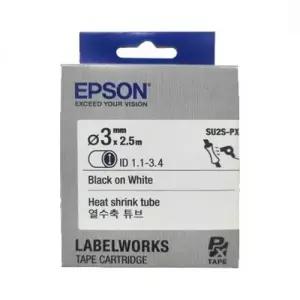 엡손 라벨테이프 SU2S-PX 열수축튜브 / 흰색