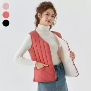 부드러운 여성 안감퍼 패딩조끼 엄마조끼 베스트 겨울 숏패딩 롱패딩 여성 남자 남성 패딩조끼 여자