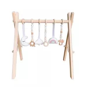 원목 모빌대 우드 북유럽 거치대 인테리어 검정색 귀걸이 액세서리 스탠드